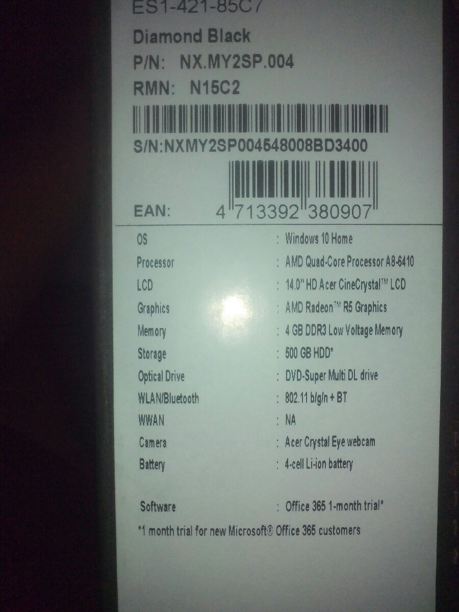 specs