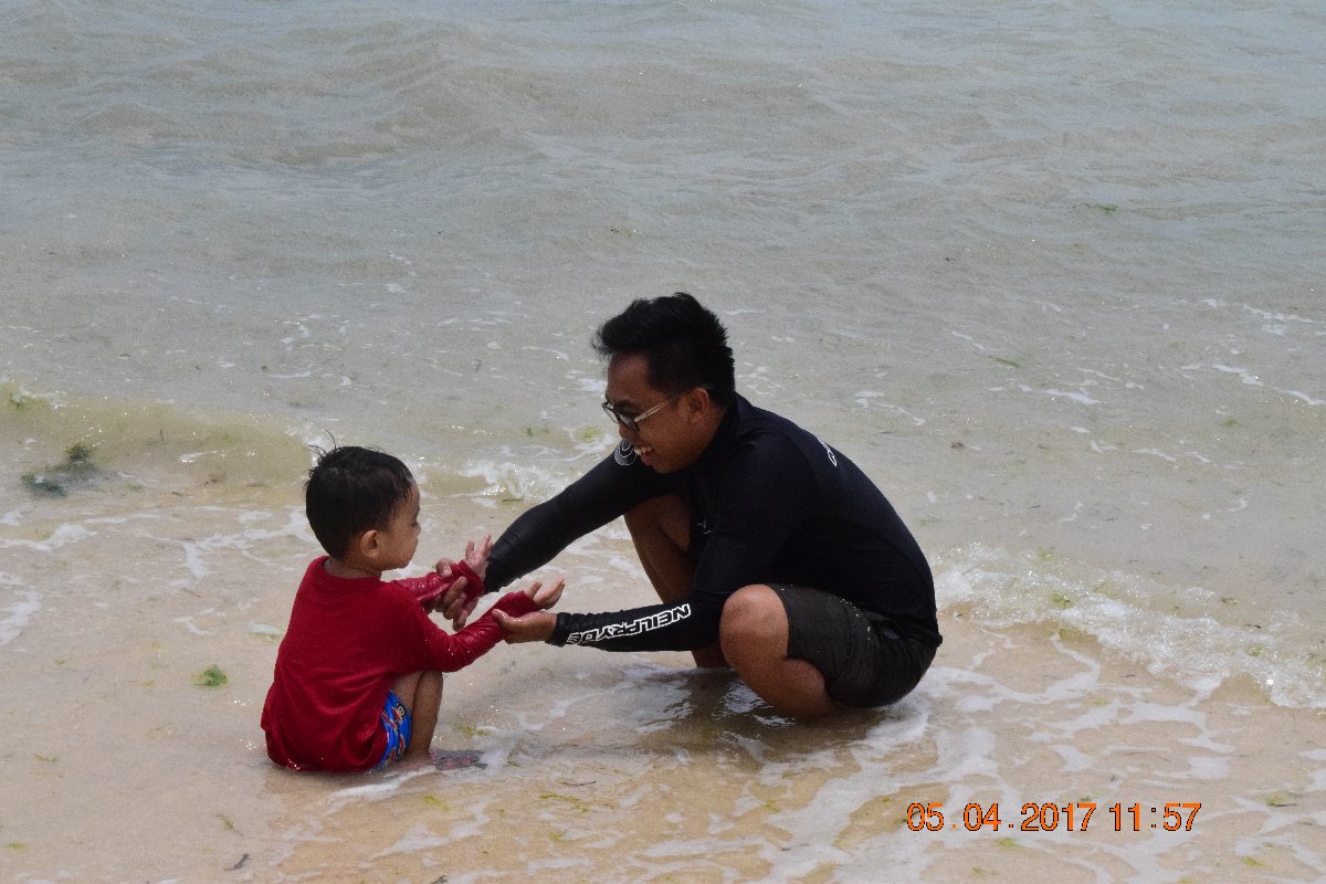 father, son, bonding