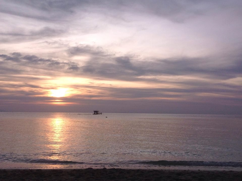 beach, sunrise, waterform, seas
