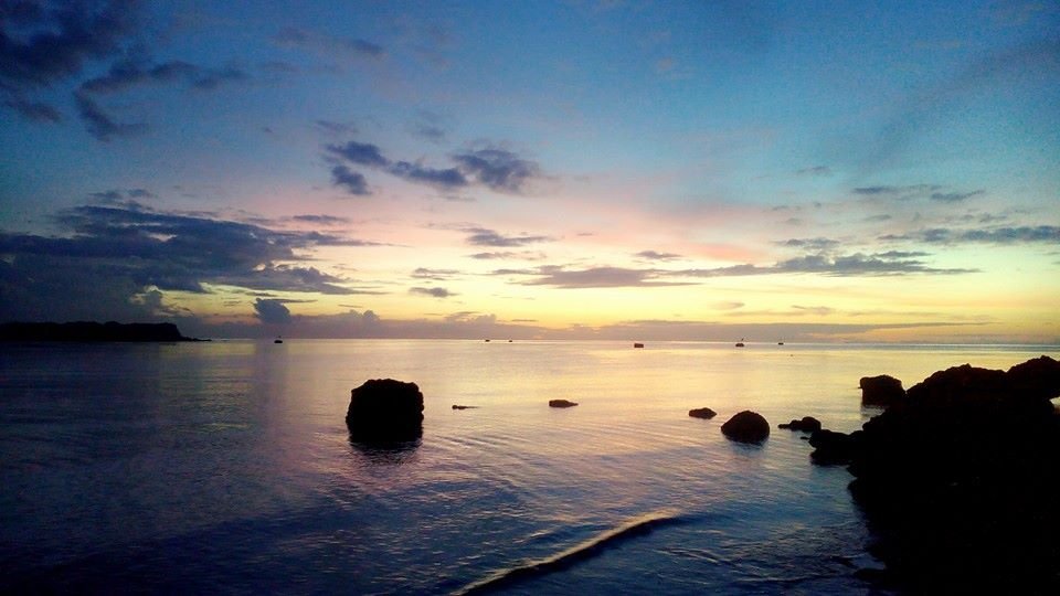 sea, morning