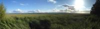 Dee Estuary, Wirral, Welsh Hills, Wales