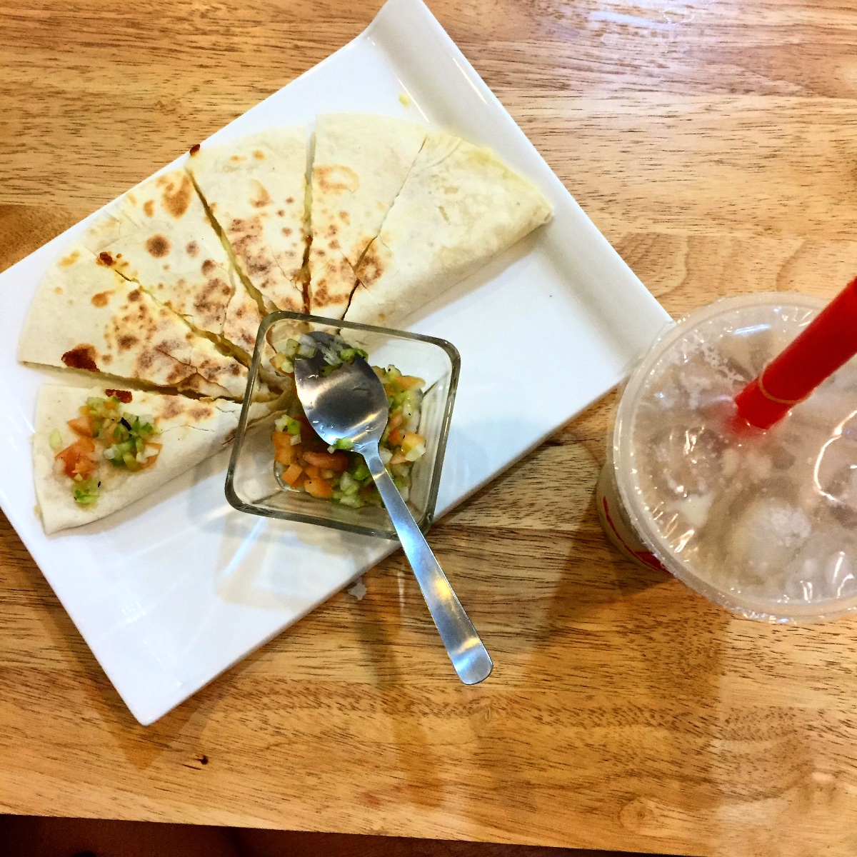 #sprocketsCafe, #cafe, #cheezy, #quesadilla, #wintermelon, #milktea, #food