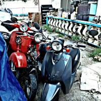#motorcycles, #honda, #trio, #edited, #vintage