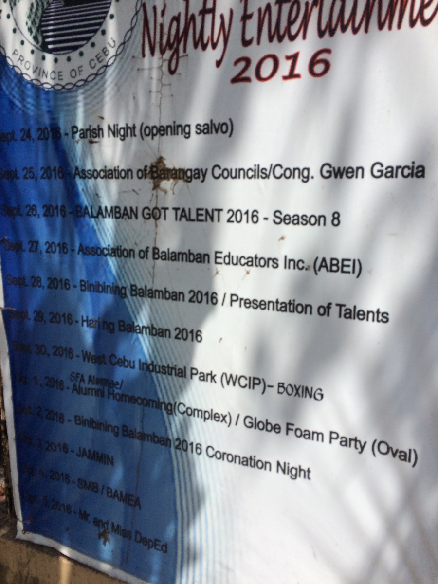 Sign board