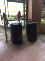 Trash bins