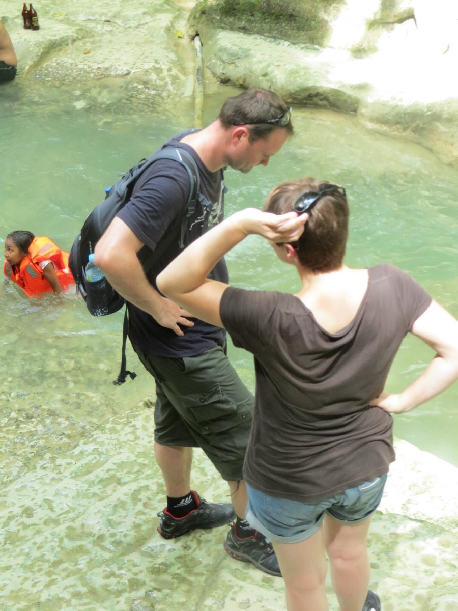Foreigner, foreigners in bohol, bohol mag aso falls