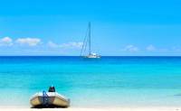 Beach, white beach, camotes, camotes island, white sand, yacht, jet boat