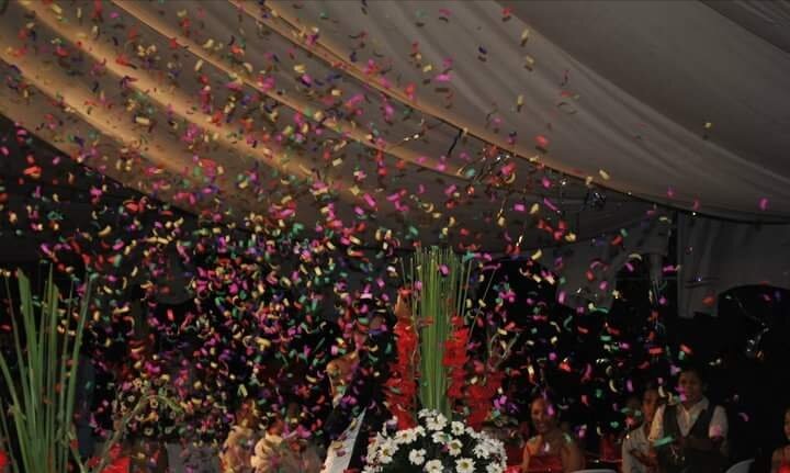#Celebration #Confetti #Celebrationoflove #Happyheartshappycouple
