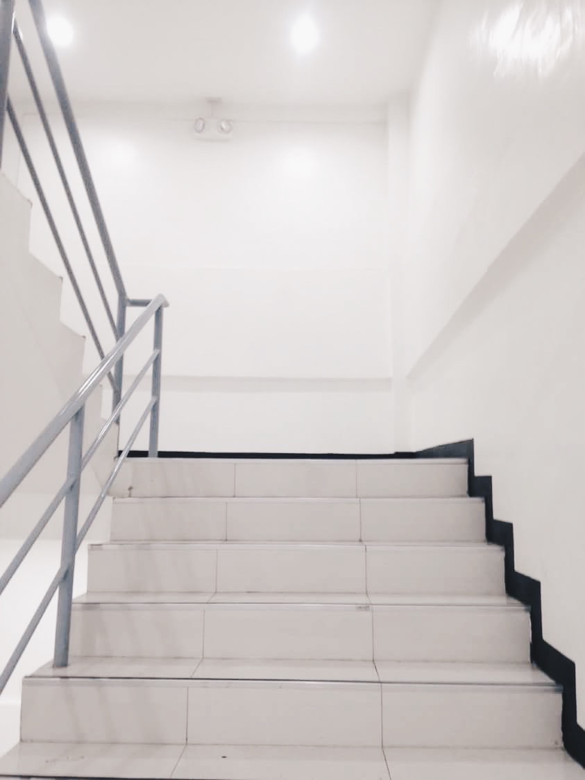 Stairs, white
