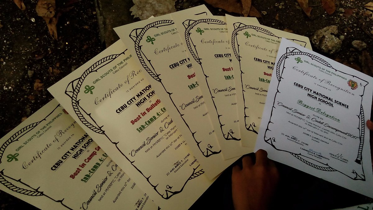 certificates