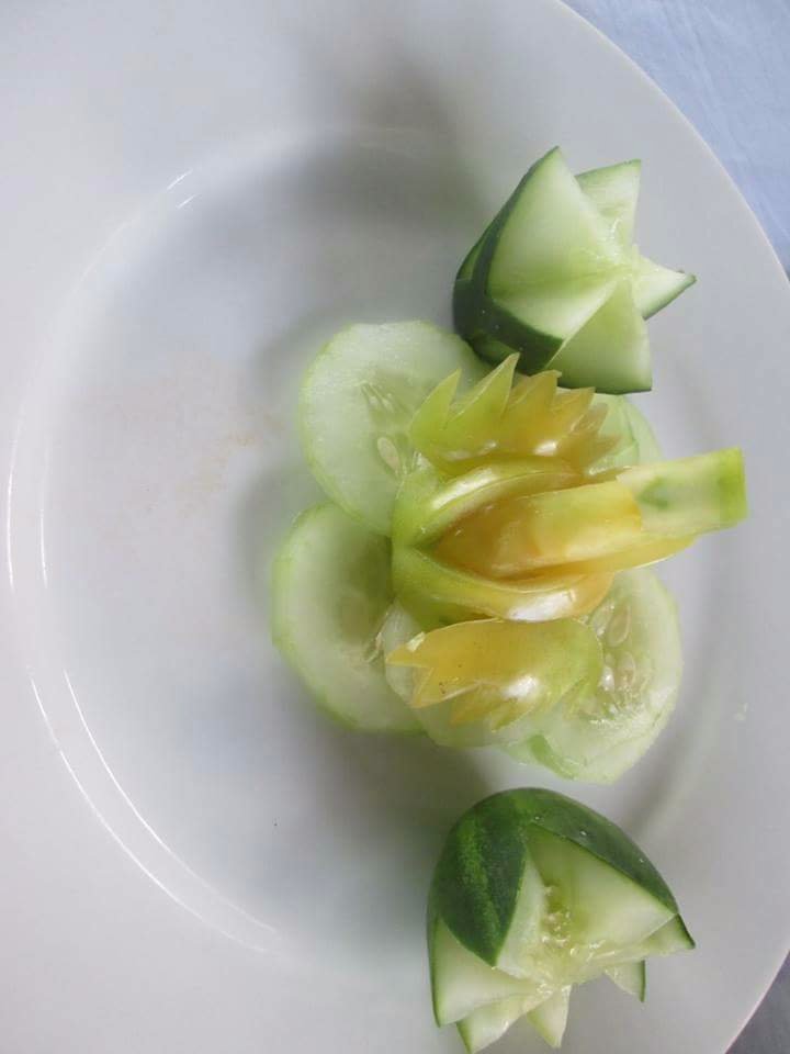 fruit carving