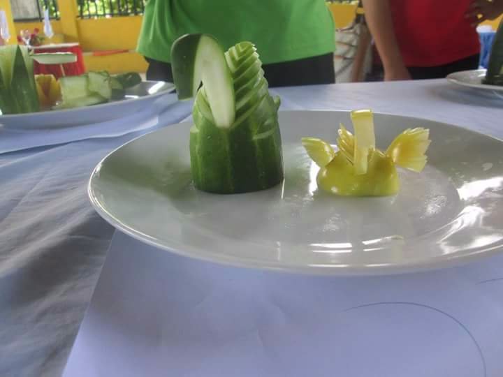fruit carving