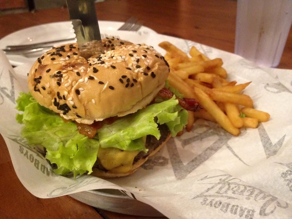 badboy wingz, burger  fries, #howtoburncalories