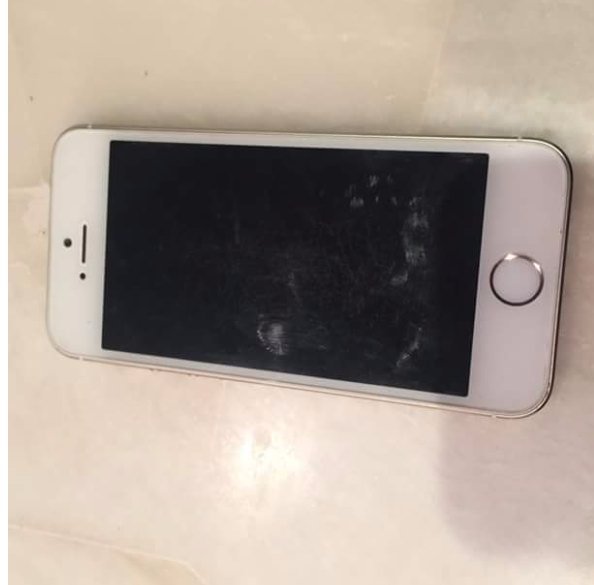 front of an #iphone5s