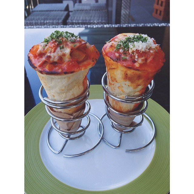 pizza cone, #pizza, #cone, gusto it park cebu city