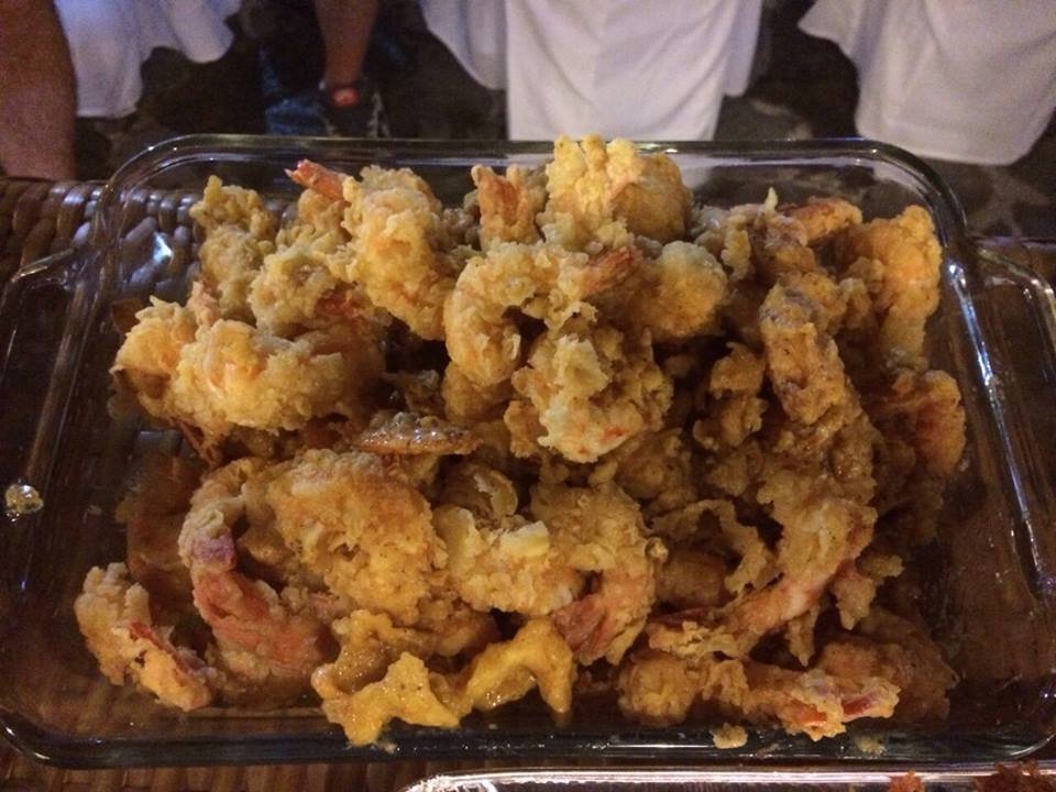 salted egg shrimp, christmas 2015 at #embalai, #itsacelebration