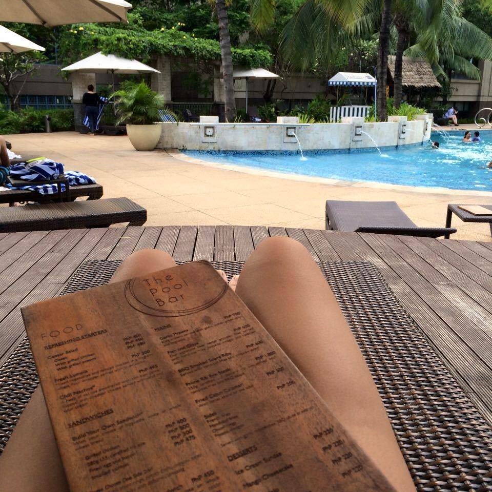 the pool bar