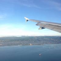 clouds, up in the air, #trip, #travel
