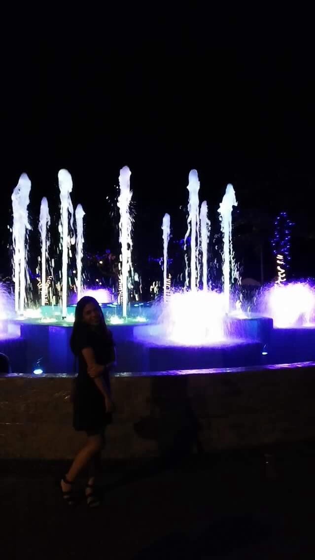 Lights in Ormoc Plaza