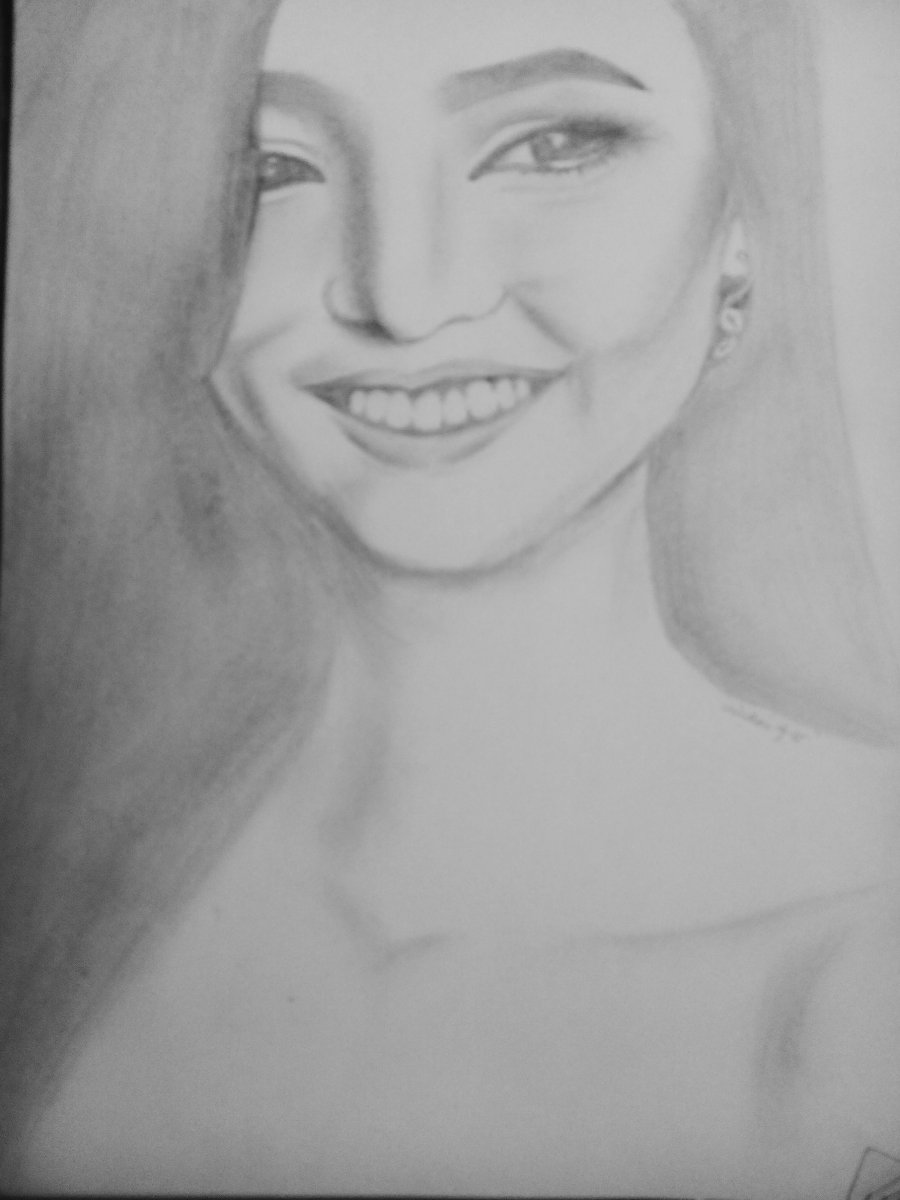 Nadine Lustres portrait by Bro Christian