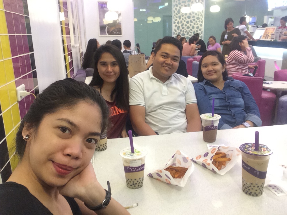 Our kind of Valentines Day #milktea #teatime #friendship #lovemonth