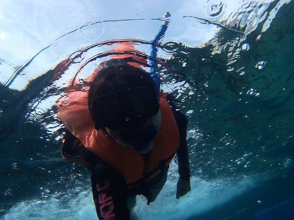 Underwater filming