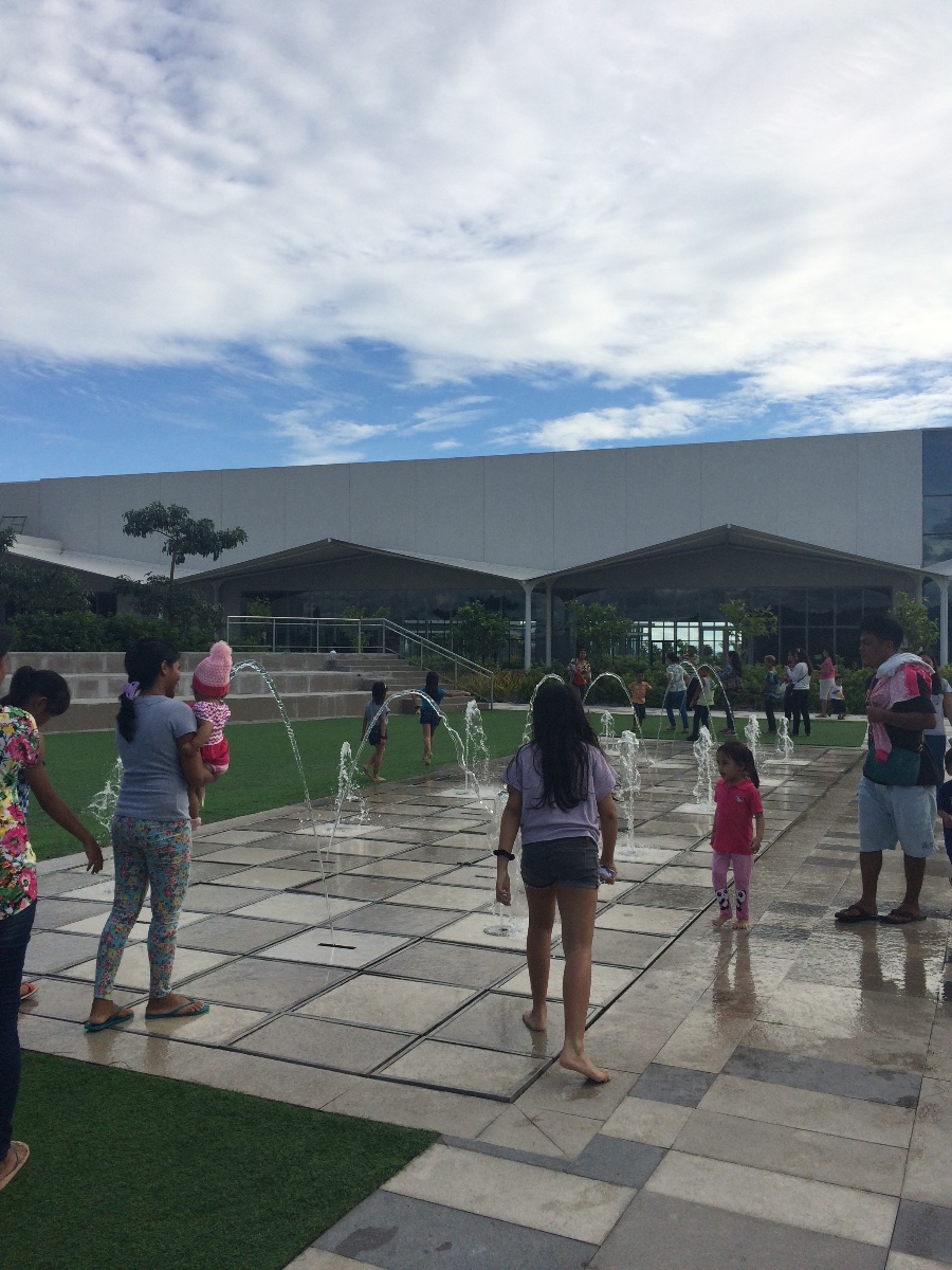 children enjoying the place