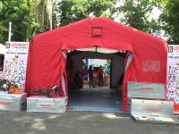 #booth #products #tent