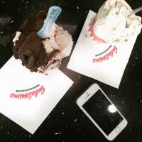 She scream for ice cream #friendship