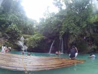 Bamboo raft