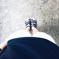 Basic ootd #blackwhite