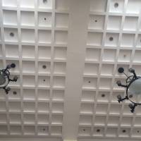 the ceiling