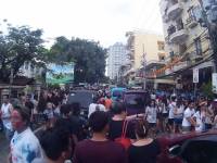 crowd