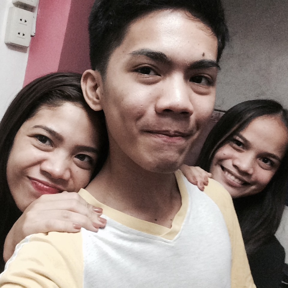 with the twins