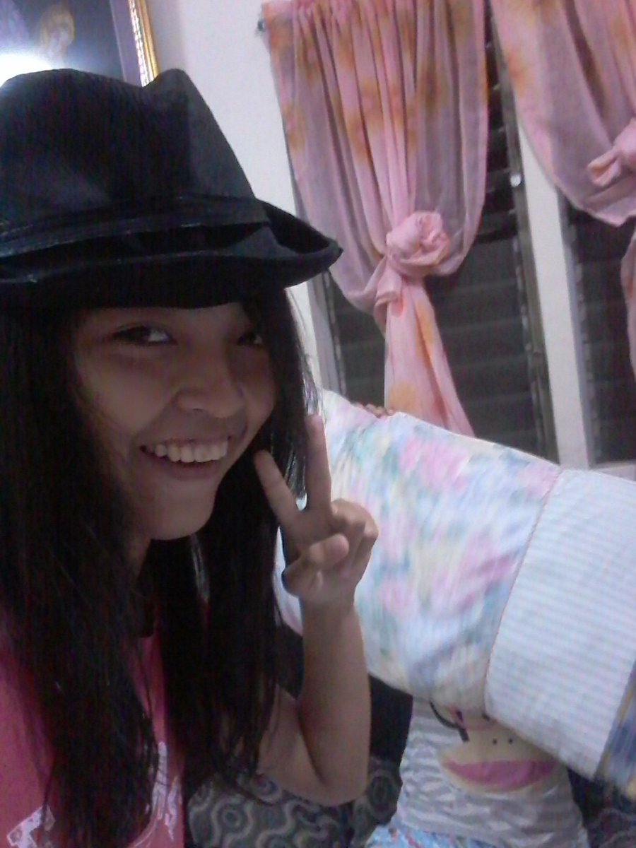 Hat, feeling wacky, smile