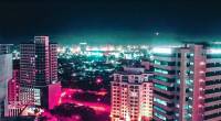 City life, city at night
