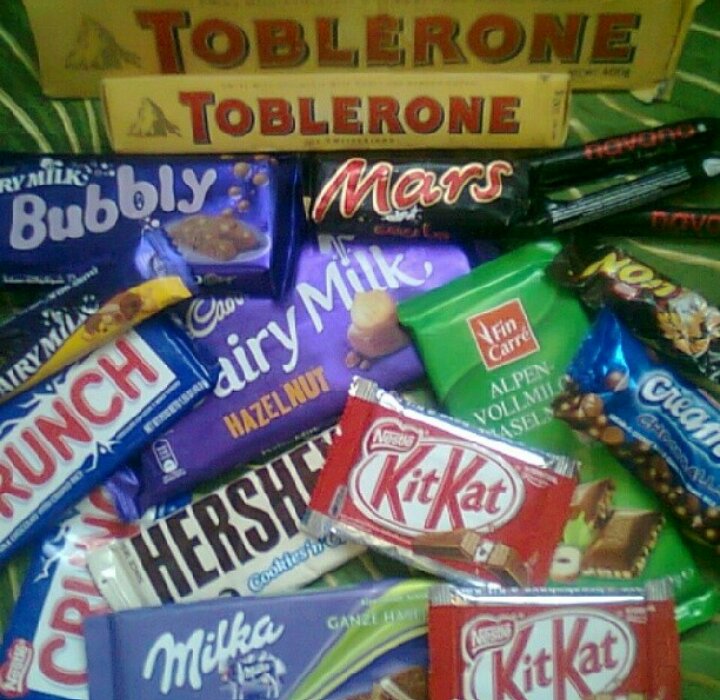 more chocolates for me 