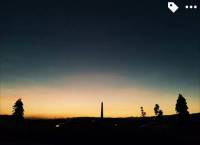 its about sunset