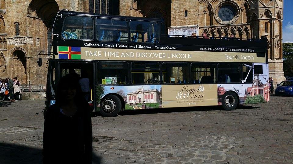 Double decker Bus, Lincoln, Lincolnshire, England, UK