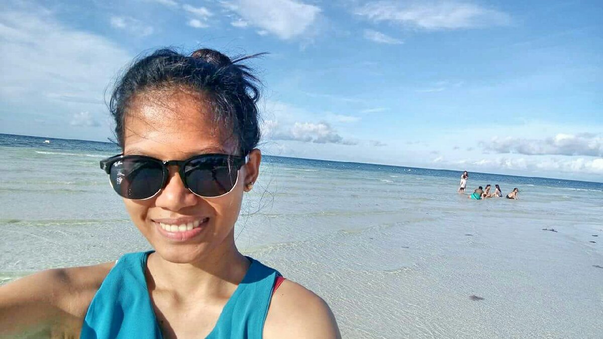Fine sand  Crystal clear sea  Paradise, Santiago Bay, Camotes Island
