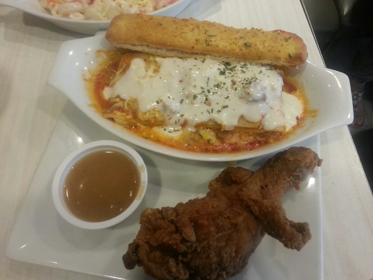 Lasagne Chicken plate