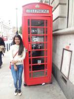 Heres my number so Call me maybe, Red Telephone box, London, UK