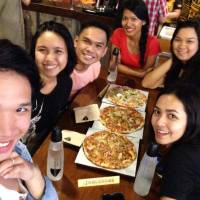 With Highschool buddies, reunited, Pick  mix, Pizza Republic, Cebu, Philippines