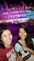 Dancing lights, Ayala terraces, Cebu, Philippines