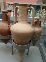 Ancient Jar in Rome, made approximately 2000 to 2500 BC, British Museum, London, UK