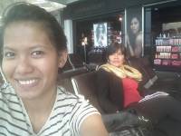 With mama