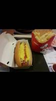 Jolly hotdog with fries