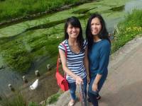 It was a Nice weather as what you can see on our faces, Sleaford, England