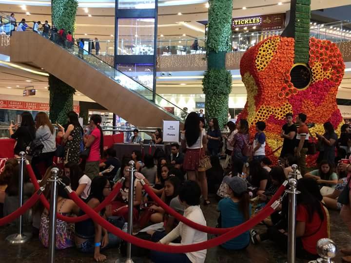 Floral guitar at robinsons