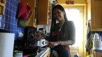 mum cooking lunch